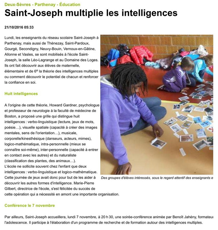 intelligences